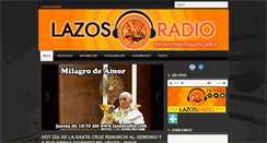 Desktop Screenshot of lazosradio.com